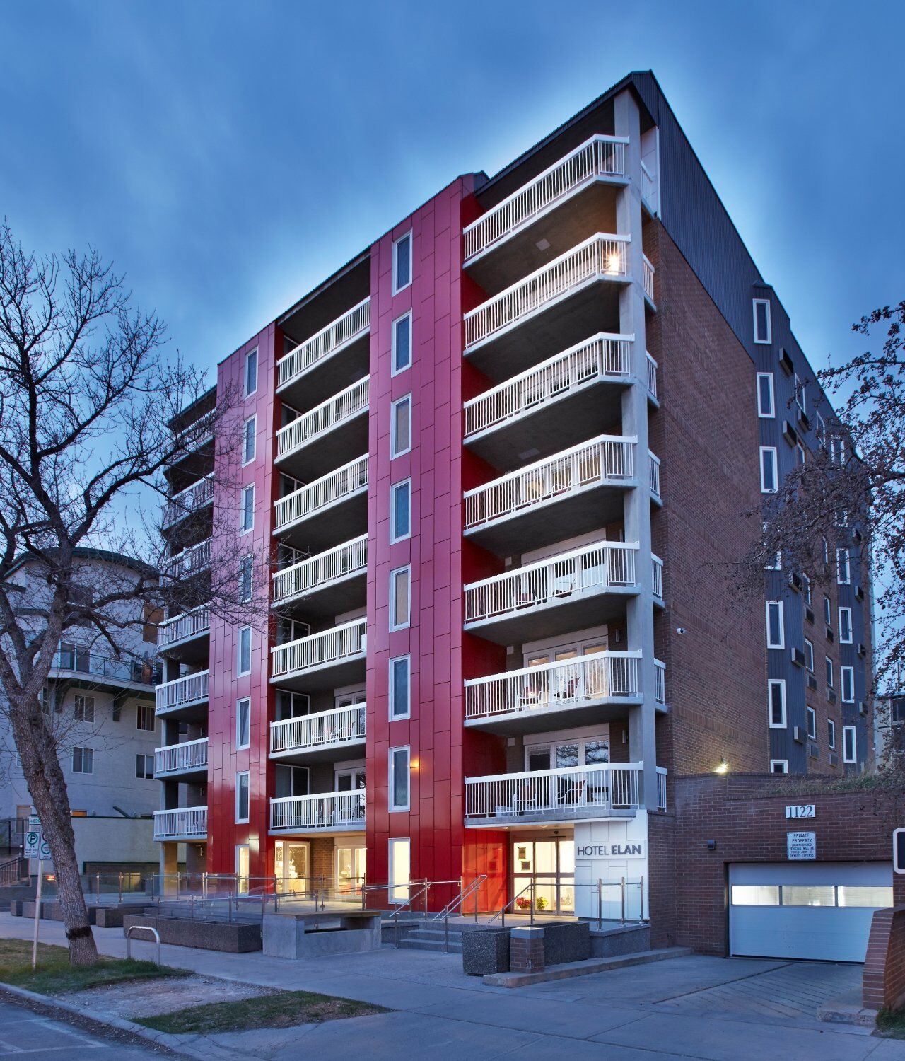 Hotel Elan YYC Dış mekan fotoğraf